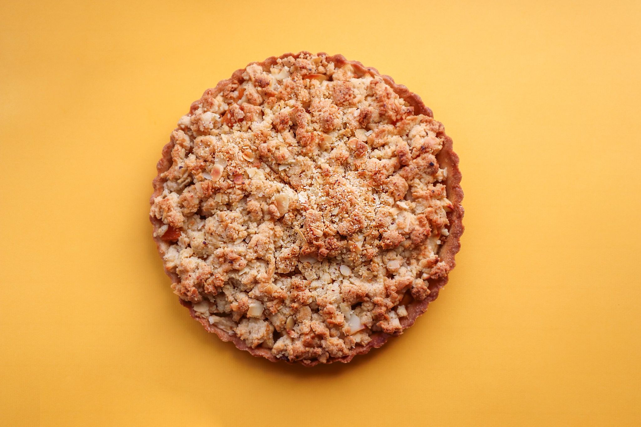 Appel-abrikozencrumble
